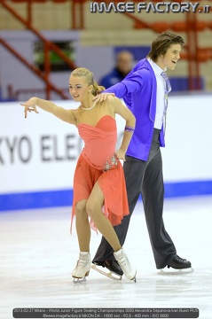2013-02-27 Milano - World Junior Figure Skating Championships 0050 Alexandra Sepanova-Ivan Bukin RUS